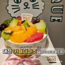 세종뮤직월드(주) | 대전 갤러리아 타임월드 카페 디아즈 후르츠생크림케이크 포장 후기