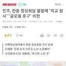 민주, 한중 정상회담 불발에 "외교 참사" "글로벌 호구" 비판 이미지