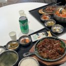 씨유 광명양지마을점 | 광명 AK플라자 푸드코트 새마을식당 열탄불고기 냉김치말이국수 내돈내산 후기