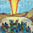 구름기둥 이미지