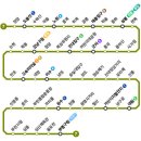 [틈틈이 걷기-지하철7호선] 6월 24일(火) 밤 12 시, 군자역 ①번 출구, ＜지하철 7 호선＞ 군자역 출발 .. (아침첫차까지) .. 向, 부평구청역 이미지