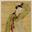 한복옷깃 이미지