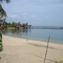인도네시아 바탐 섬의 비치바탐 호텔 앞 바닷가에서 이미지