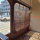 코안도르 | 수원 신동카페거리 신상디저트카페 &#39;양과자점 코안도르&#39; 우드블라인드 시공후기