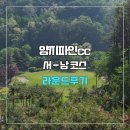 양지파인cc 서-남 코스 라운드 후기