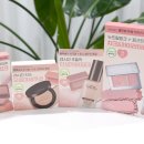 진주로(R+L) | 커버스테인 퍼펙팅 파운데이션 A02 &amp; 쿠션 &amp; 치크스테인 블러셔(18, 19호) 올리브영 기획세트 전발색 후기