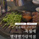 별내별가람역 맛집 육월애 별내별가람역점에서 즐긴 제주 흑돼지 한상 후기