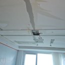 생활목공 | 김포 풍무꿈에그린 누수복구 윗집 누수로 거실 천장 목공 도배 시공 후기