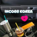 디 올 뉴 싼타페 인코브 스타일 차량용 조립식 멀티 컵홀더 세트 🎉 커피 텀블러 열쇠 차키 식탁 폰거치대 등 다양한 용도로 사용 가능 이미지