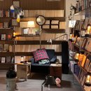 이태원 한강진 예약제 카페 겸 독립서점 :: 블루도어북스 Bluedoor Books (구, 도하서림)