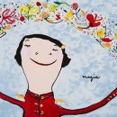 행복을 그리는 화가의 꿈 이미지