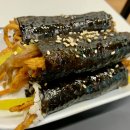 광교 분식 [떡볶이집] 리뷰 - 매콤달콤 떡볶이, 바삭한 야채튀김, 한입 쏙 꼬마김밥까지!