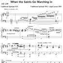 [성가악보] When the Saints Go Marching in [Lloyd Larson, TTBB] 이미지