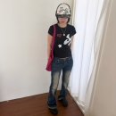 브랜드라이즈 | 히쇼 HISYO 볼캡 반팔티 로우라이즈팬츠 착용후기, 키치룩 브랜드 코디