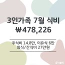 호식이농산물 | [공지] 3인가족 한달 식비 지출 7월 결산 (ft. 초기이유식 체험팩)