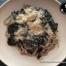 들기름 막국수 레시피 메밀 막국수 만들기 쯔유 소스 요리 이미지