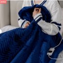 098 | 캠핑 침낭 대신 이메텍 GOK-098! 프리미엄 벨벳 전기담요 (네이비블루) 솔직 후기 및 재구매 이유