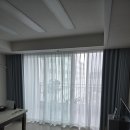 중앙하이츠아파트경로당 | 📍 서울 구로동 구로중앙하이츠아파트 커튼 시공 후기 ✨ 민트빛 린넨커튼으로 채운 화사한 거실과 안방...