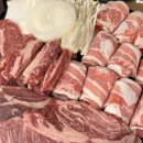 뜨거운 삼겹살 이미지