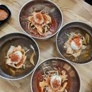 포항 영일대해수욕장 근처 냉면 닭냉면 학산식당