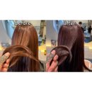 도산공원 미용실에서 블랙커런트 염색한 후기 💈 / 블랙커런트 물빠짐, 카리나염색