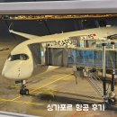 605 | 싱가포르항공 싱가포르 탑승후기(SQ605, SQ606 기내식, 좌석간격)+ 캐리어 파손 보상 후기