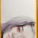 드로잉과 수채화를 수채색연필하나로완성 | 뒤러수성색연필로 ’아오이유우‘ 색연필인물화 그리기 -그리는과정,색연필추천,인물드로잉,화방넷...