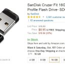 아마존-산디스크-SanDisk Cruzer Fit 16GB USB / 53% 입니당~ 이미지