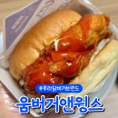 맘스터치 송강점 | 푸라닭 버거 브랜드 움버거앤윙스, 버팔로 메가윙 맛은? 찐 솔직후기