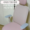 핑크테니 | 시디즈 T20 사무용 컴퓨터 의자 추천 핑크 에디션 조립 + 내돈내산 사용 후기