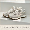 C’est Dior 쎄디올 스니커즈 구입후기 사이즈 디자인 착화감