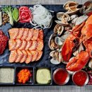 조개찜육회&연어 이미지