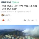 전남 광양시 가야산서 산불…"초등학생 불장난 추정" 이미지