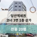 주식회사부동산중개법인도시와공간 | [당산역] 역세권 코너 상가! 사거리 3면 노출 부동산 상가 추천