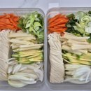 2인가구 초간단 밀프랩 만들기 / 다이소 말랑핏 / OIC 앤드그레인 캄포나무도마 후기
