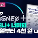 디즈니+ 요금제 개편 ‘꼼수’…사실상 월 4천 원 인상 [오늘 이슈] 이미지