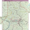 대룡산(춘천) 지도 2011년 2월 10일 수요일 이미지