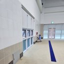 성황스포츠센터 수영장 | 광양 인테리어필름 시공｜성황스포츠센터 수영장 창호·출입문 프레임 후기