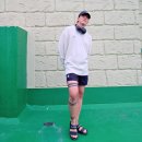 367 | 여름 긴팔티 추천 앨빈클로 와펜 오버핏 후기(AT367)