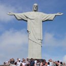 남미 브라질 리오데자네이로 거대 예수상 이미지
