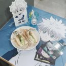 pet26거0399 | 헌터X헌터 콜라보 카페 애니플러스 합정 헌터헌터카페 메뉴 굿즈 실물 사전예약 후기