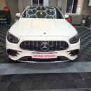 53스팀세차 - 14364 | 벤츠 E53 AMG 스팀세차 & 물왁스 코팅 작업 후기