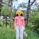 더아이잗진주점 | 6월 50대여성외출룩 더 아이잗 브이넥카라 반팔 니트...데님 와이드팬츠 쥬릭스 진주목걸이 지쎄 마고...