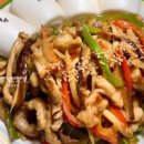 고추잡채 만들기 파프리카요리 고추잡채 소스 레시피 꽃빵 먹는 법 이미지