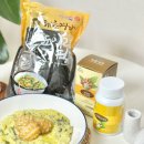 진도특산물 | 내가 만난 진도의 맛! 전복버터구이를 올린 울금 미역 크림리조또