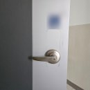 아산배방행복주택경로당 | 아산도어락 배방도어락 배방 LH4단지 도어락 푸시풀 무타공 번호키 설치 후기