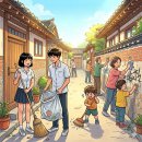 담장너머 이미지