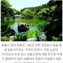 일본식 연못과 우리나라 연못 이미지