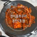 정이품쭈꾸미 | 동탄 쭈꾸미 맛집 쭈꾸미삼겹살 맵기조절가능 치즈돈까스 후기 (정이품쭈꾸미 동탄1호점)