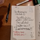 문학 한 줄 캘리그라피 이미지